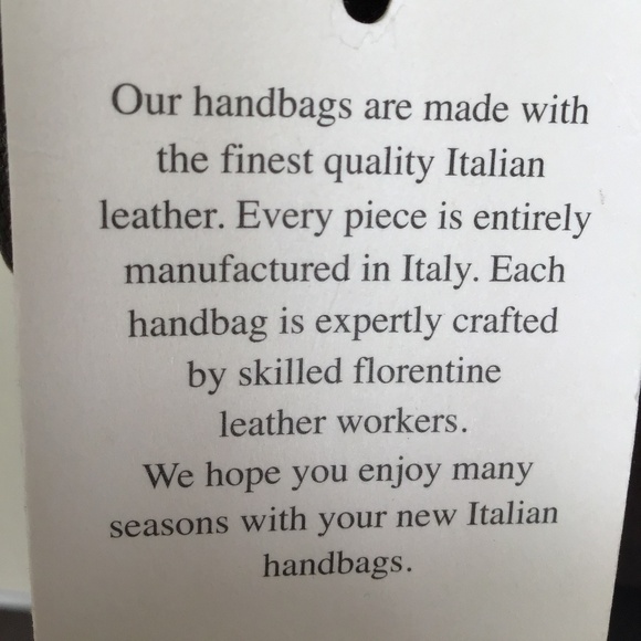 Fabulous dark brown leather handbag with animal print cowhide in the front - Picture 6 of 10